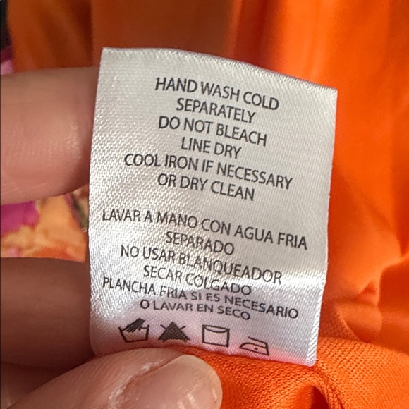 Tropical Floral Chic Midi Dress with Spaghetti Straps | Effortless Elegant Style - Picture 9 of 9